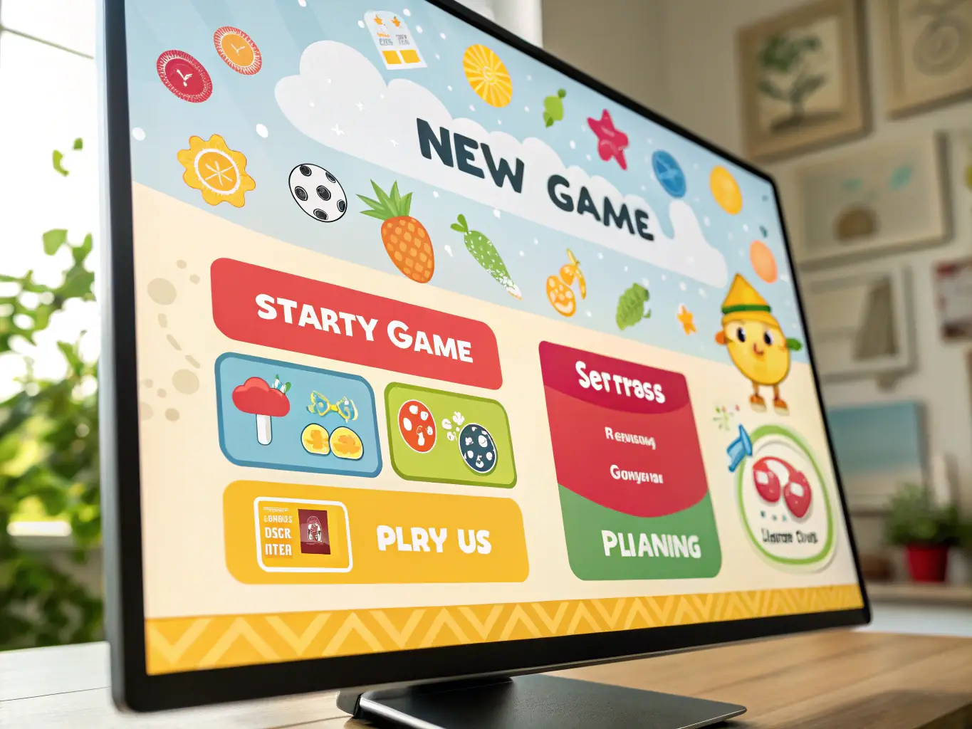 A graphic emphasizing the customization options within the Fun Button app, allowing parents to tailor play prompts to their specific preferences and needs.