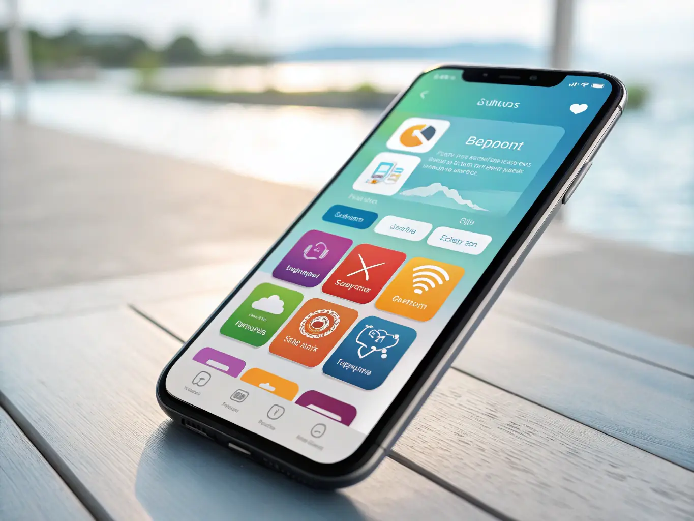 A digital illustration showcasing the AI-powered play prompt generator interface on the Fun Button app, highlighting its ability to create personalized play ideas based on user inputs.